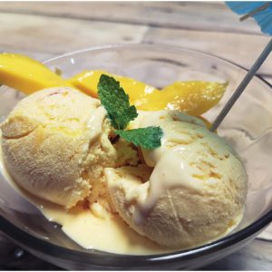 Mango Ice Cream homemade