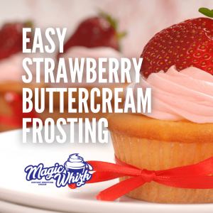 strawberry buttercream frosting