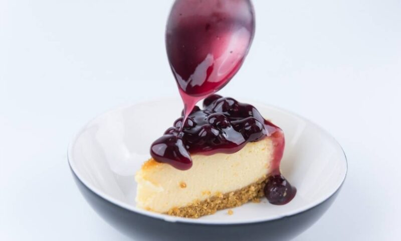 no bake blueberry cheesecake with gelatin
