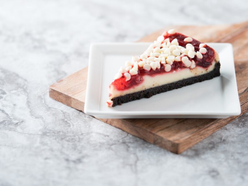 white chocolate raspberry cheesecake flavor