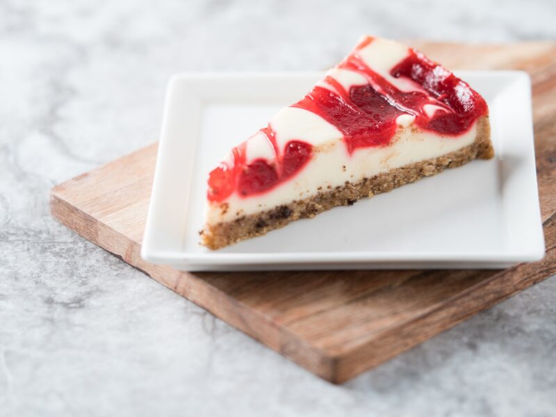 raspberry cheesecake flavor