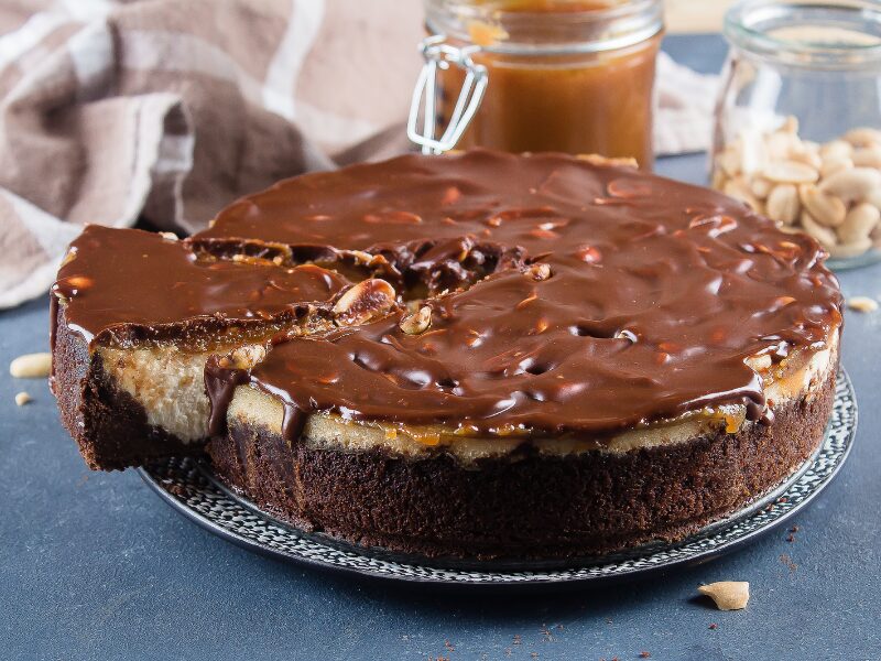 snickers cheesecake flavor