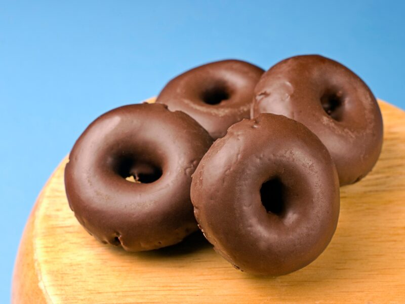 chocolate dessert mini donut