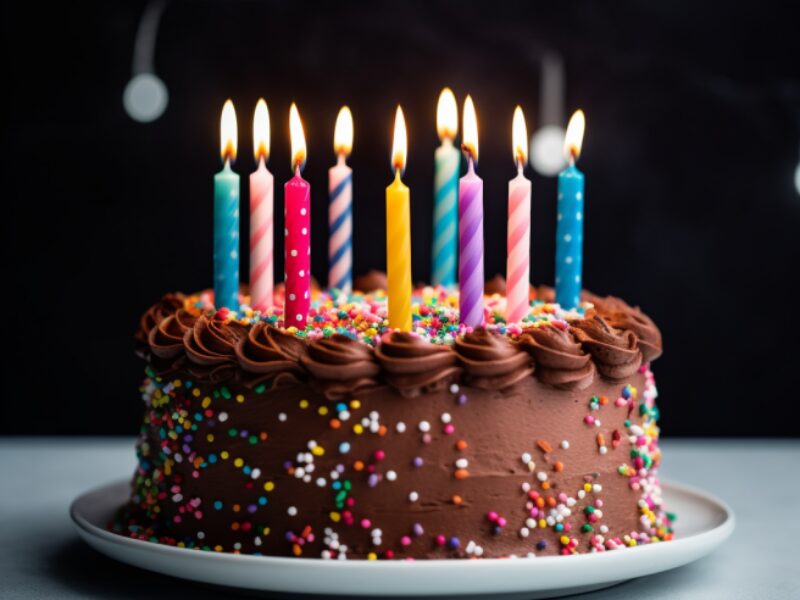 chocolate birthday cake