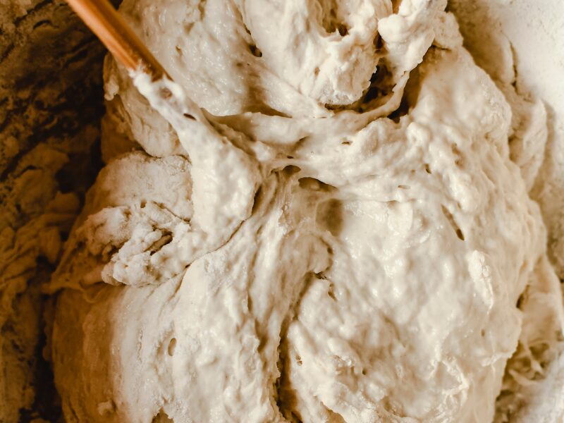 what effect does overmixing batter generally have